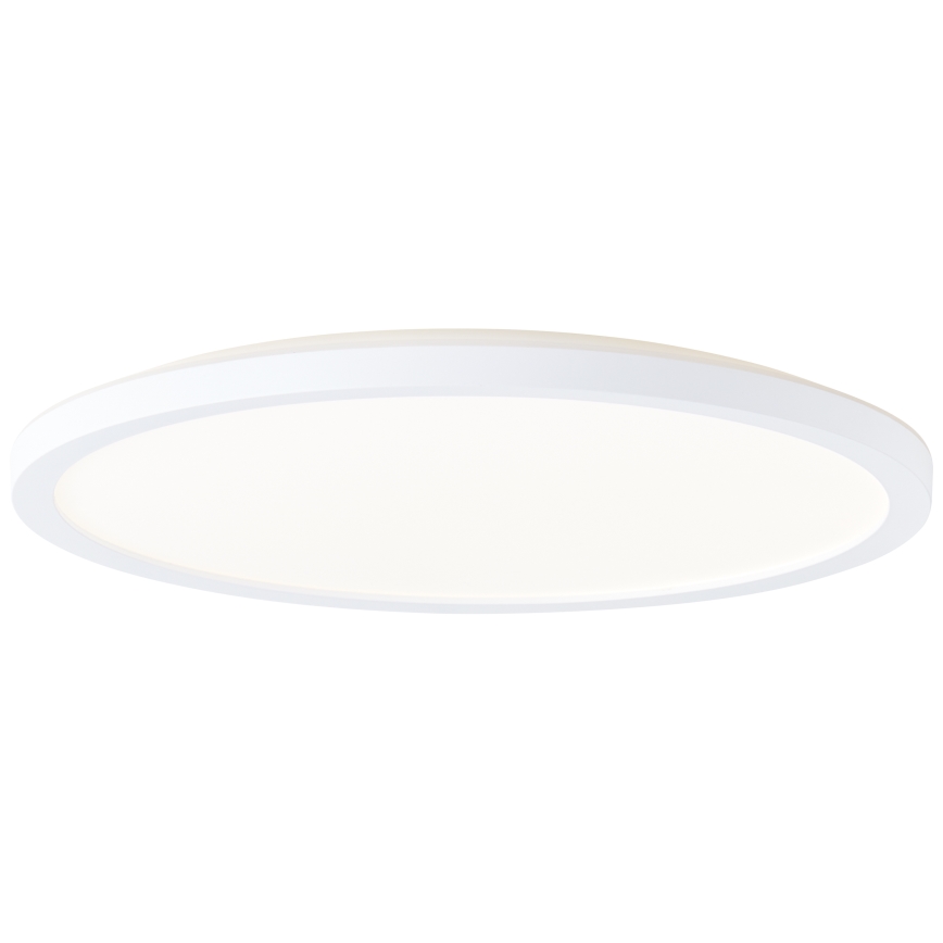 Brilliant - LED stropna svetilka MILTON LED/18W/230V, premer 29,3 cm, bela