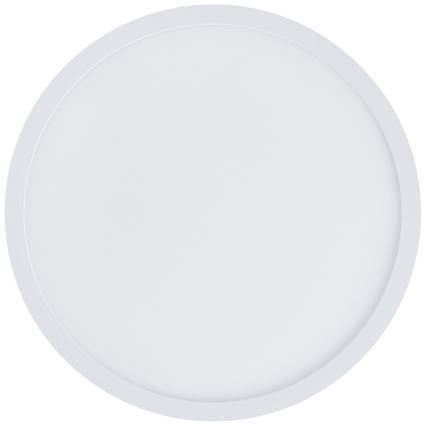 Brilliant - LED stropna svetilka MILTON LED/18W/230V, premer 29,3 cm, bela