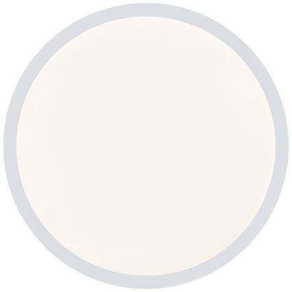 Brilliant - LED stropna svetilka MILTON LED/18W/230V, premer 29,3 cm, bela