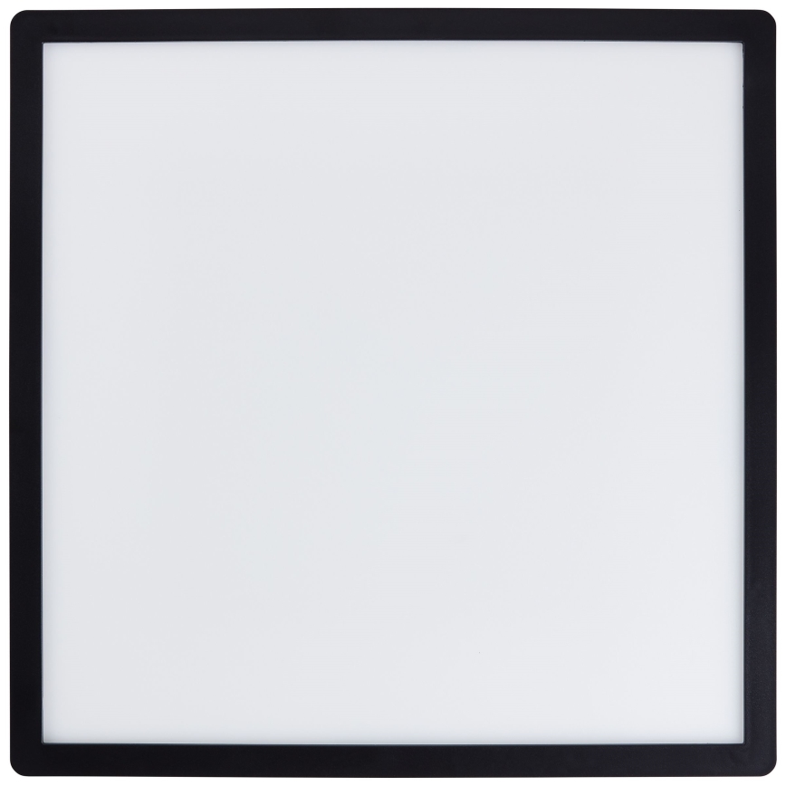 Brilliant - LED stropna svetilka MILTON LED/24W/230V 42x42 cm črna
