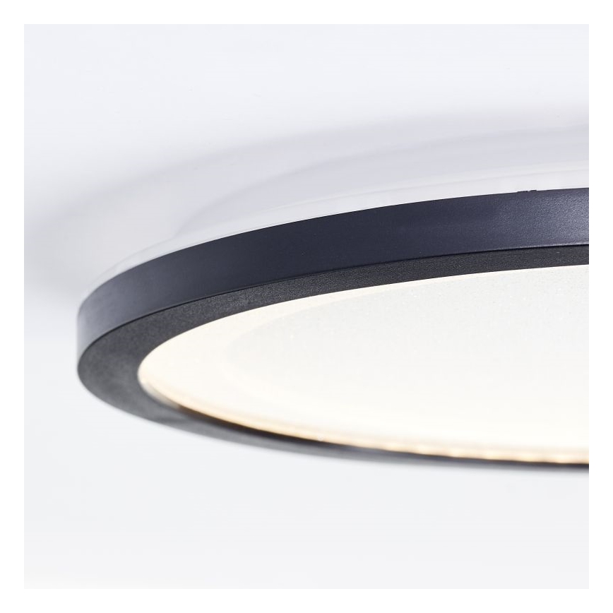 Brilliant - LED Stropna svetilka MOSAKO LED/16W/230V 3000K pr. 25 cm črna