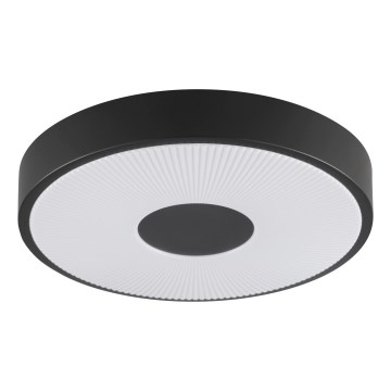 Brilliant - LED stropna svetilka RAKIN LED/18W/230V premer 33,5 cm črna