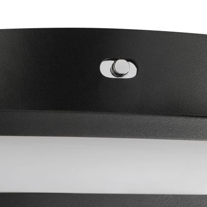 Brilliant - LED stropna svetilka REVOLA LED/33W/230V 3000/4000/6500K Ø 40 cm črna