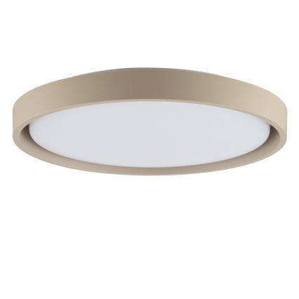 Brilliant - zatemnjiva LED stropna svetilka SANOZ LED/24W/230V 3000-6500K, premer 41 cm, bež + daljinski upravljalnik