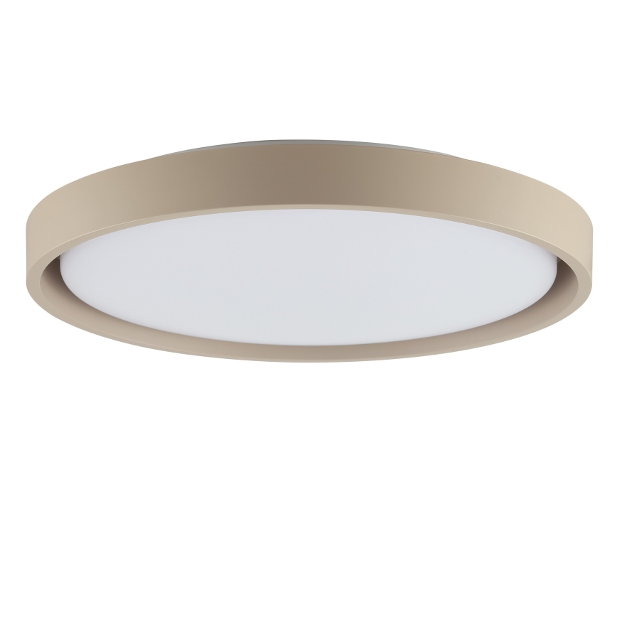 Brilliant - zatemnjiva LED stropna svetilka SANOZ LED/24W/230V 3000-6500K, premer 41 cm, bež + daljinski upravljalnik