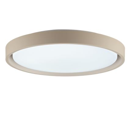 Brilliant - zatemnjiva LED stropna svetilka SANOZ LED/24W/230V 3000-6500K, premer 41 cm, bež + daljinski upravljalnik