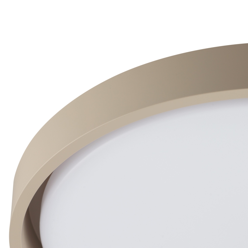 Brilliant - zatemnjiva LED stropna svetilka SANOZ LED/24W/230V 3000-6500K, premer 41 cm, bež + daljinski upravljalnik