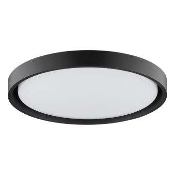 Brilliant - LED stropna svetilka SENORA LED/24W/230V 2700/4000/6500K premer 41 cm črna