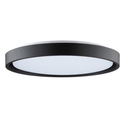 Brilliant - LED stropna svetilka SENORA LED/24W/230V 2700/4000/6500K premer 41 cm črna