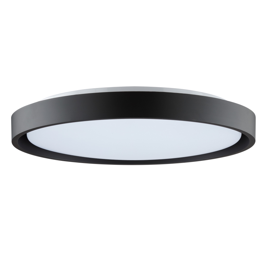 Brilliant - LED stropna svetilka SENORA LED/24W/230V 2700/4000/6500K premer 41 cm črna