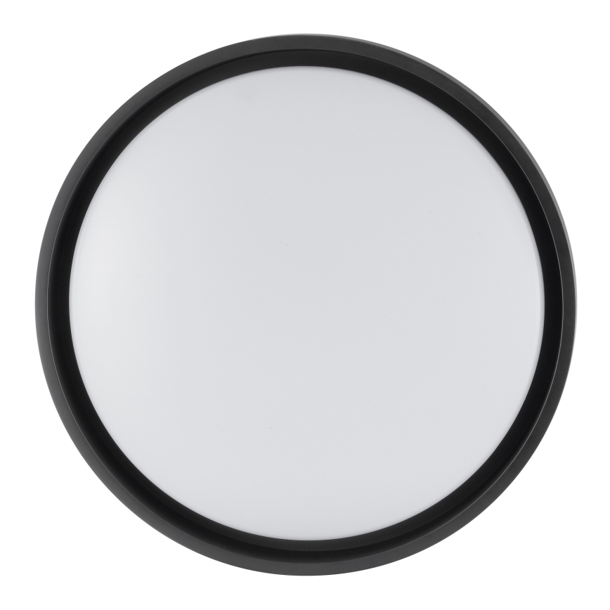 Brilliant - LED stropna svetilka SENORA LED/24W/230V 2700/4000/6500K Ø 41 cm črna