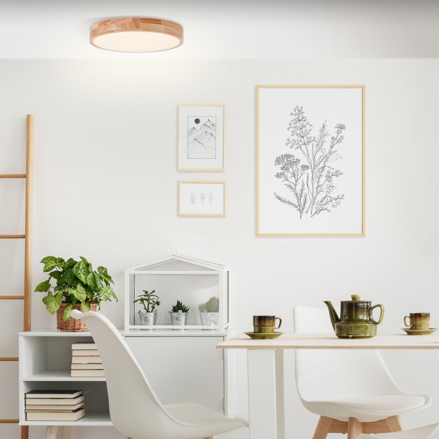 Brilliant - LED stropna svetilka SLIMLINE LED/22W/230V premer 39 cm gumovník