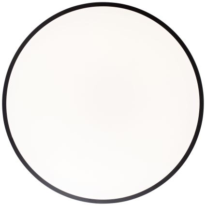 Brilliant - LED Zatemnjiva stropna svetilka SLIMLINE LED/60W/230V 3000-6500K premer 49 cm črna + daljinski upravljalnik