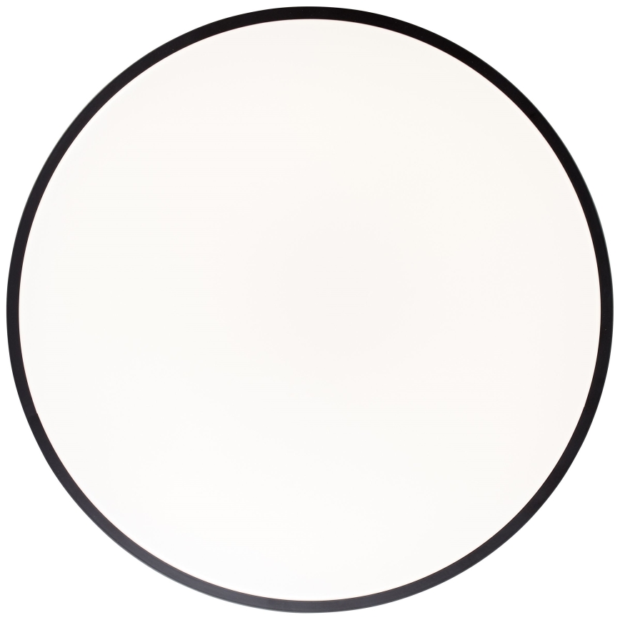 Brilliant - LED Zatemnjiva stropna svetilka SLIMLINE LED/60W/230V 3000-6500K premer 49 cm črna + daljinski upravljalnik