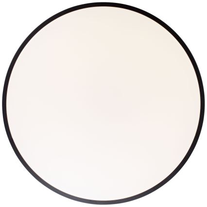 Brilliant - LED Zatemnjiva stropna svetilka SLIMLINE LED/60W/230V 3000-6500K premer 49 cm črna + daljinski upravljalnik