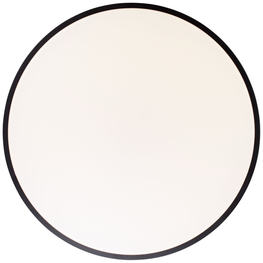 Brilliant - LED Zatemnjiva stropna svetilka SLIMLINE LED/60W/230V 3000-6500K premer 49 cm črna + daljinski upravljalnik