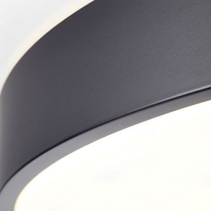 Brilliant - LED Zatemnjiva stropna svetilka SLIMLINE LED/60W/230V 3000-6500K premer 49 cm črna + daljinski upravljalnik