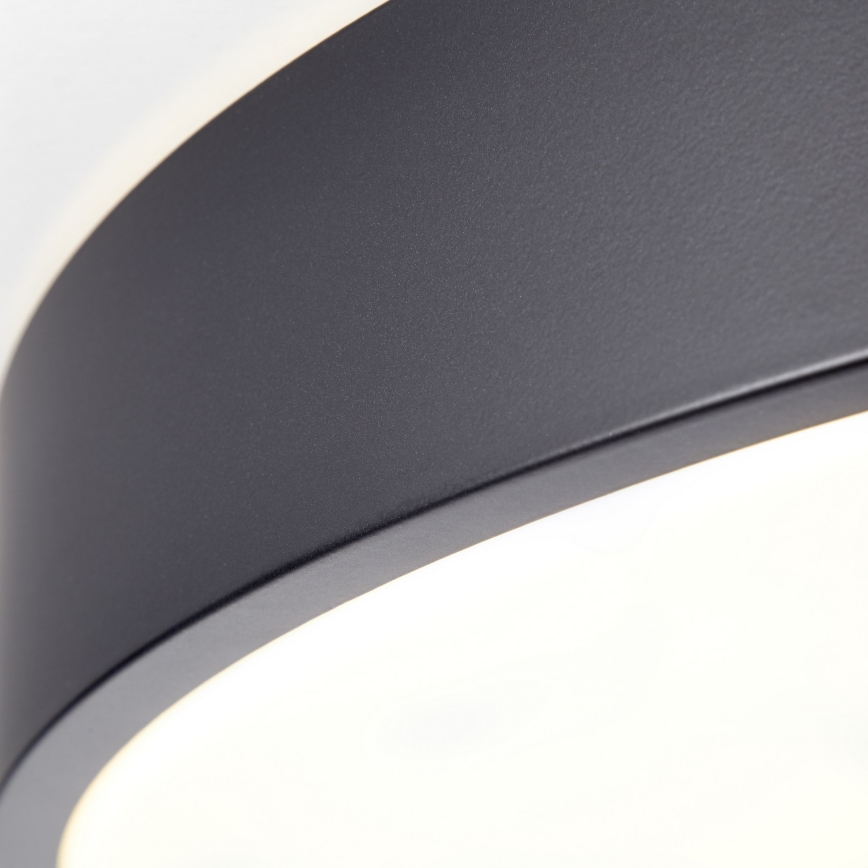 Brilliant - LED Zatemnjiva stropna svetilka SLIMLINE LED/60W/230V 3000-6500K premer 49 cm črna + daljinski upravljalnik