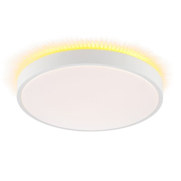 Brilliant - LED stropna svetilka SOLISTRA LED/18W/230V, premer 34,5 cm, bela