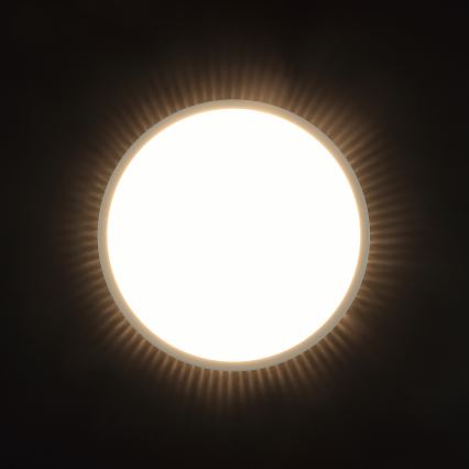 Brilliant - LED stropna svetilka SOLISTRA LED/18W/230V premer 34,5 cm bež