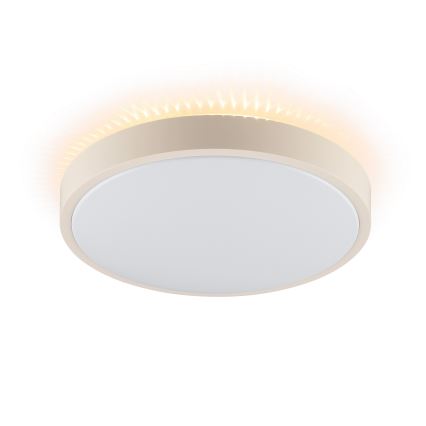 Brilliant - LED stropna svetilka SOLISTRA LED/18W/230V premer 34,5 cm bež