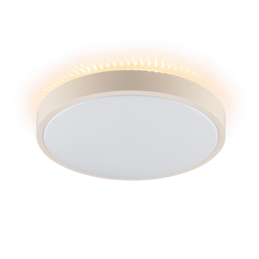 Brilliant - LED stropna svetilka SOLISTRA LED/18W/230V premer 34,5 cm bež