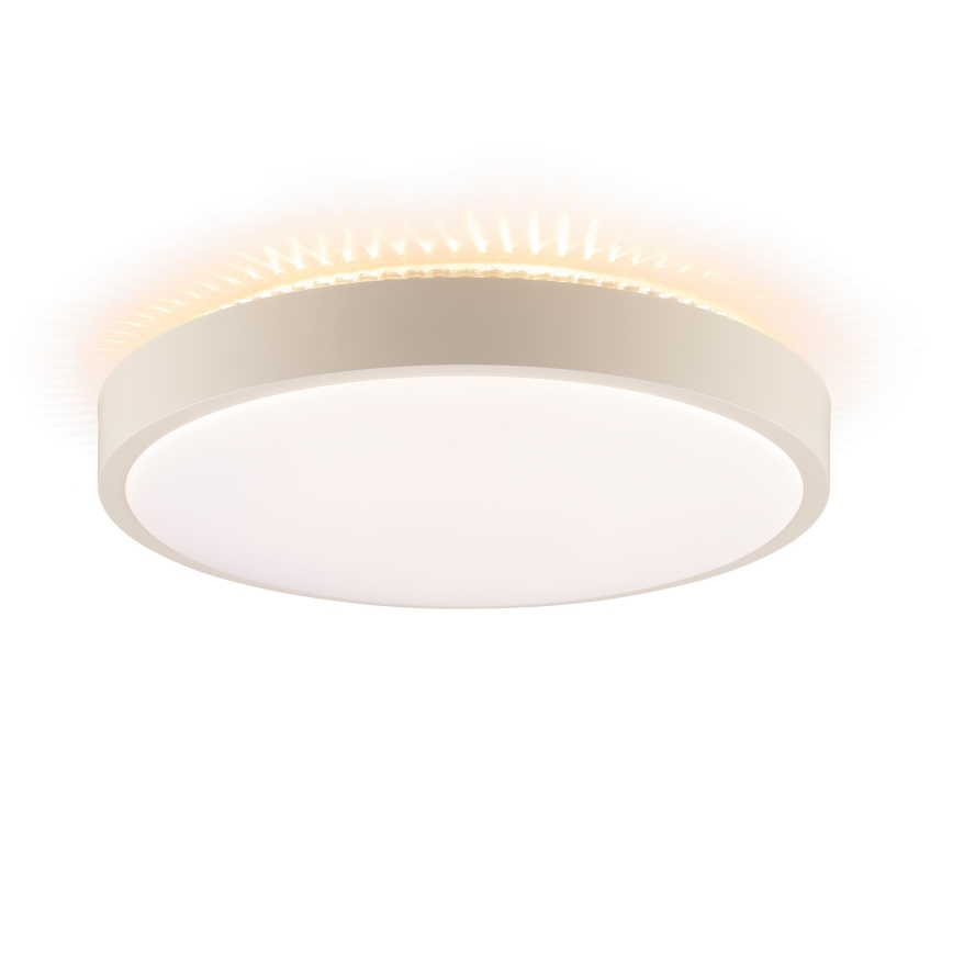 Brilliant - LED stropna svetilka SOLISTRA LED/18W/230V premer 34,5 cm bež