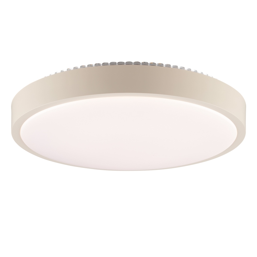 Brilliant - LED stropna svetilka SOLISTRA LED/18W/230V premer 34,5 cm bež