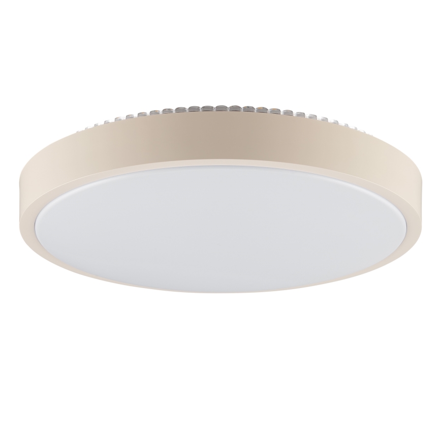 Brilliant - LED stropna svetilka SOLISTRA LED/18W/230V premer 34,5 cm bež