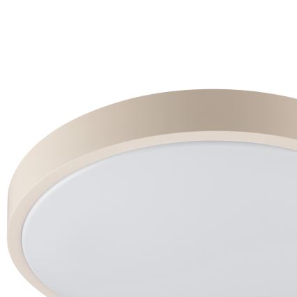Brilliant - LED stropna svetilka SOLISTRA LED/18W/230V premer 34,5 cm bež