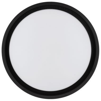 Brilliant - LED stropna svetilka SONORA LED/12W/230V 3000K, premer 31 cm, črna