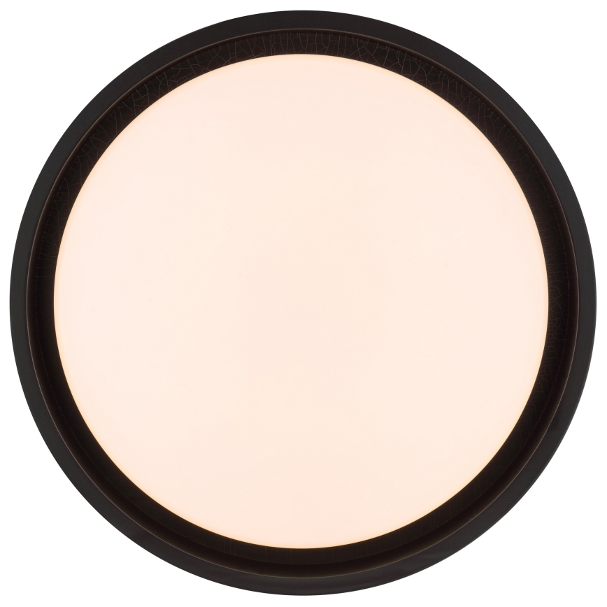 Brilliant - LED stropna svetilka SONORA LED/12W/230V 3000K, premer 31 cm, črna