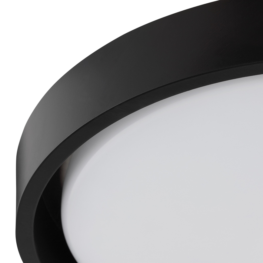 Brilliant - LED stropna svetilka SONORA LED/12W/230V 3000K, premer 31 cm, črna