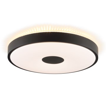 Brilliant - LED stropna svetilka TAVIS LED/24W/230V, premer 44,5 cm, črna