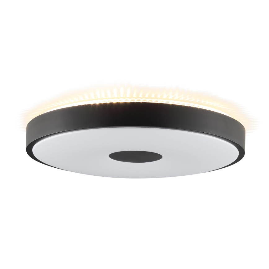 Brilliant - LED stropna svetilka TAVIS LED/24W/230V, premer 44,5 cm, črna