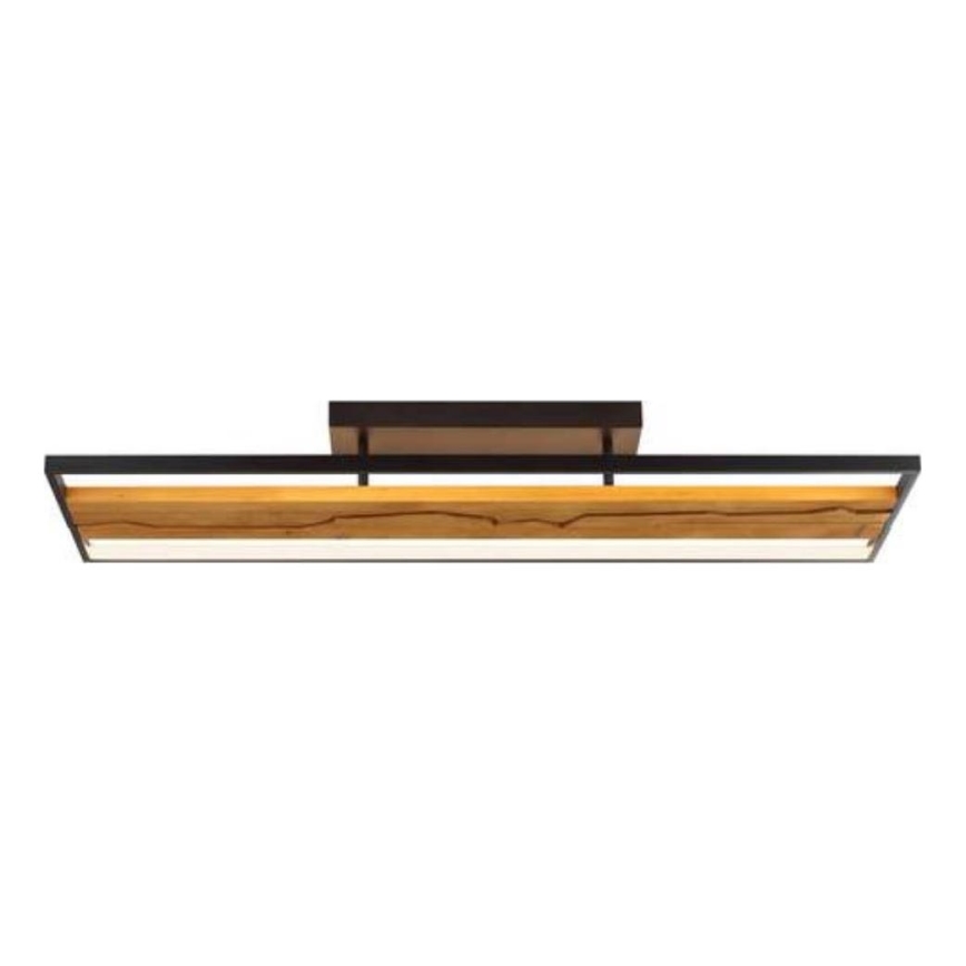 Brilliant - LED stropna svetilka z zatemnjevanjem THUNDER LED/42W/230V, iz borovine
