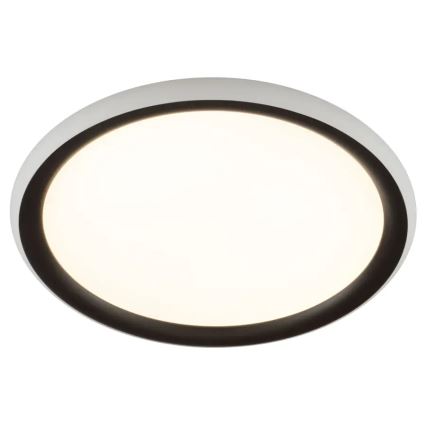 Brilliant - LED zatemljivo stropno svetilo CARLOZ LED/16W/230V premer 30 cm bela/črna