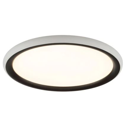 Brilliant - LED zatemljivo stropno svetilo CARLOZ LED/16W/230V premer 30 cm bela/črna