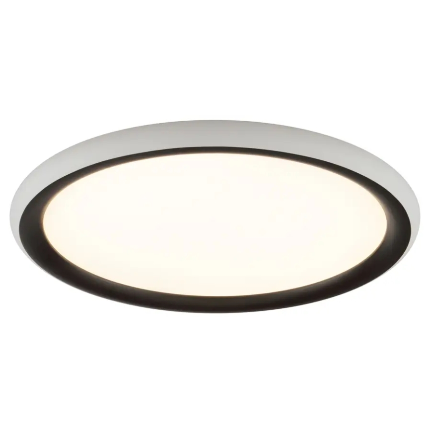 Brilliant - LED zatemljivo stropno svetilo CARLOZ LED/16W/230V premer 30 cm bela/črna