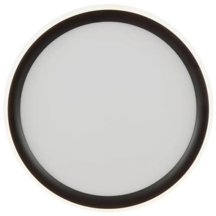Brilliant - LED zatemljivo stropno svetilo CARLOZ LED/16W/230V premer 30 cm bela/črna