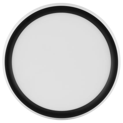 Brilliant - LED zatemljivo stropno svetilo CARLOZ LED/16W/230V premer 30 cm bela/črna