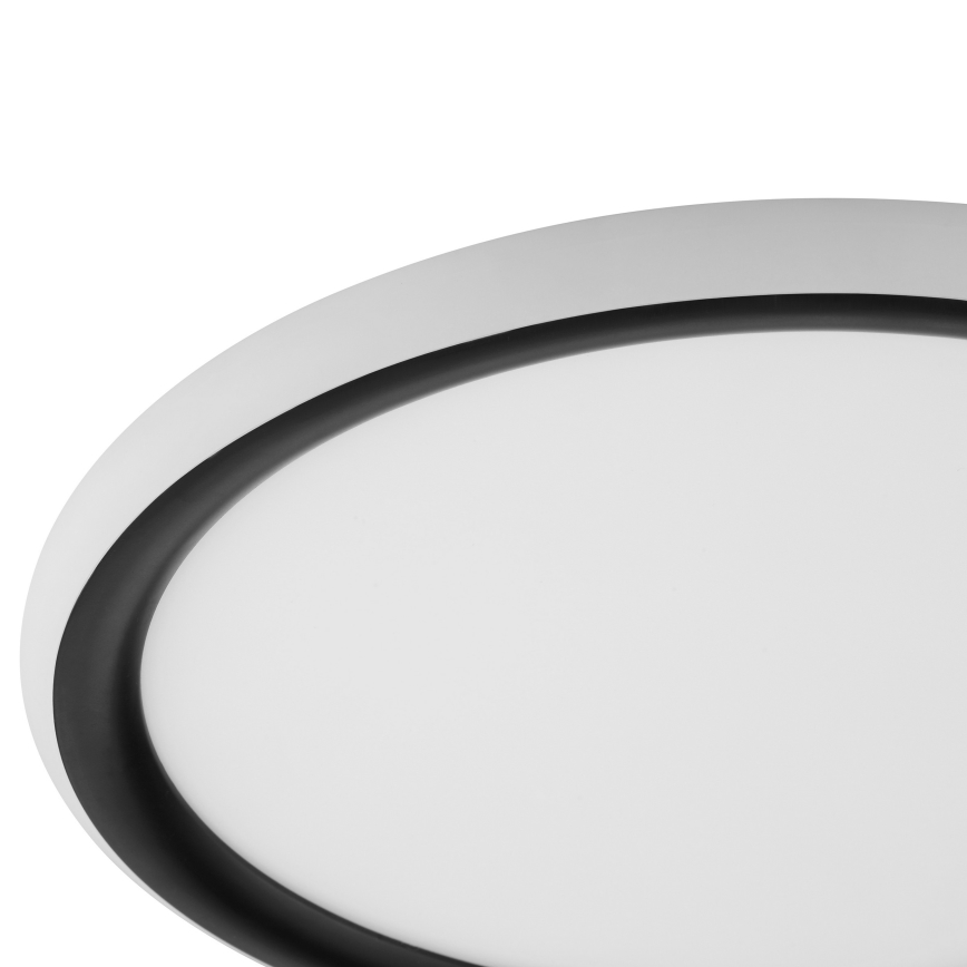 Brilliant - LED zatemljivo stropno svetilo CARLOZ LED/16W/230V premer 30 cm bela/črna