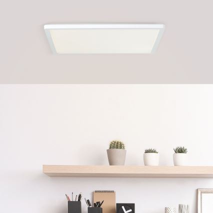 Brilliant - LED stropno svetilo MILTON LED/24W/230V 42x42 cm belo