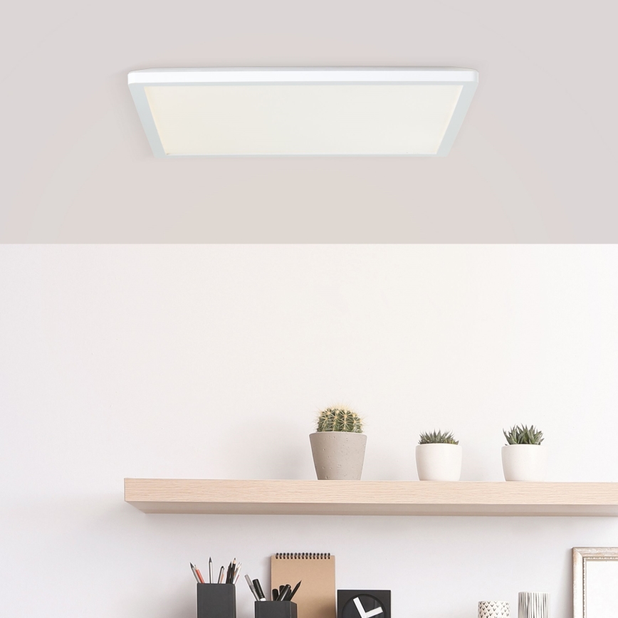 Brilliant - LED stropno svetilo MILTON LED/24W/230V 42x42 cm belo