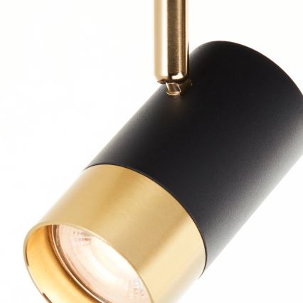 Brilliant - LED točkovna svetilka VIGOLO 2xGU10/5W/230V črna/zlata