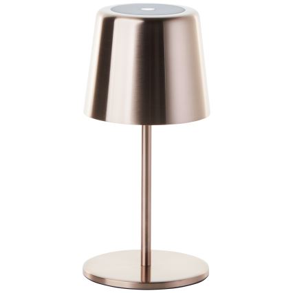 Brilliant - LED Zatemnitvena na dotik zunanja svetilka XAANA LED/4W/5V 3000/4000/6500K 2600 mAh IP44 baker