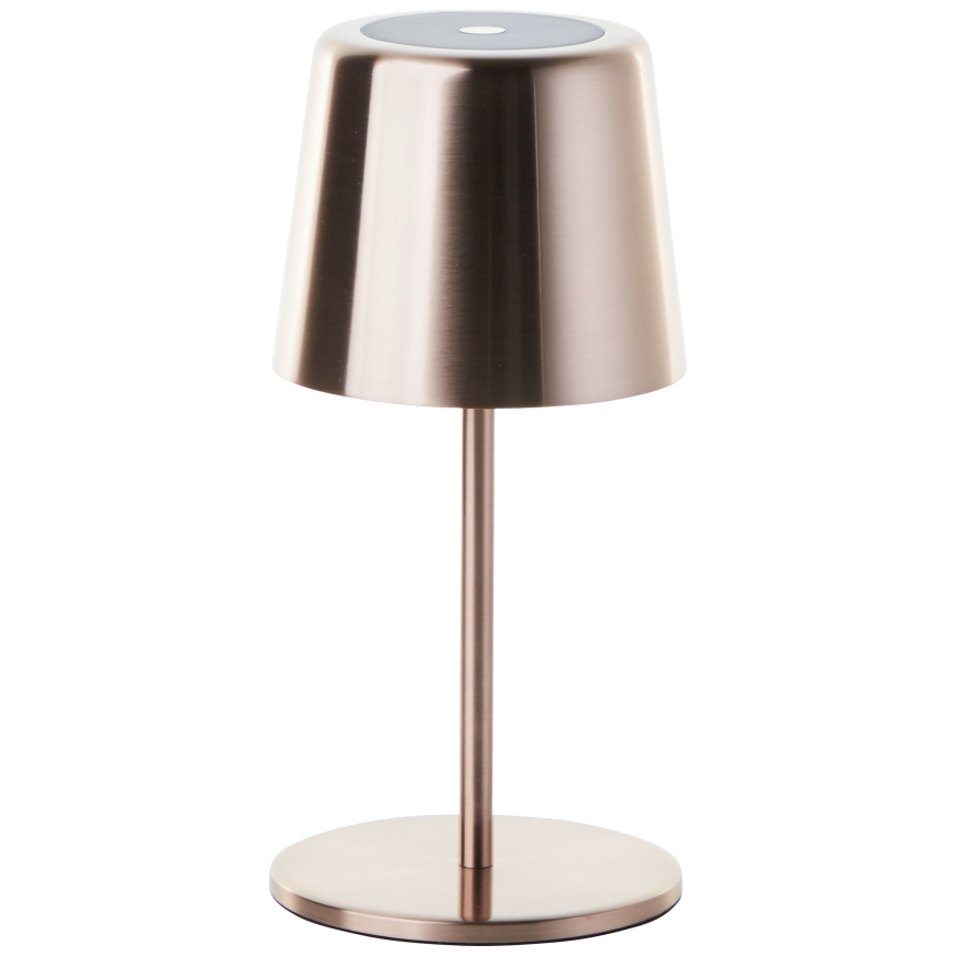 Brilliant - LED Zatemnitvena na dotik zunanja svetilka XAANA LED/4W/5V 3000/4000/6500K 2600 mAh IP44 baker