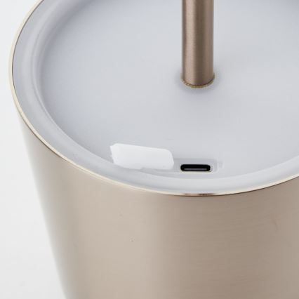 Brilliant - LED Zatemnitvena na dotik zunanja svetilka XAANA LED/4W/5V 3000/4000/6500K 2600 mAh IP44 baker