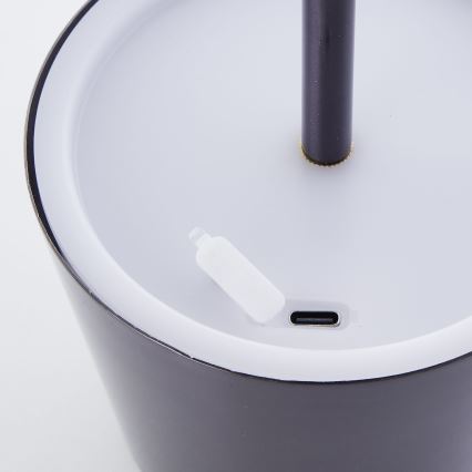 Brilliant - LED Zatemnitvena na dotik zunanja svetilka XAANA LED/4W/5V 3000/4000/6500K 2600 mAh IP44 črna