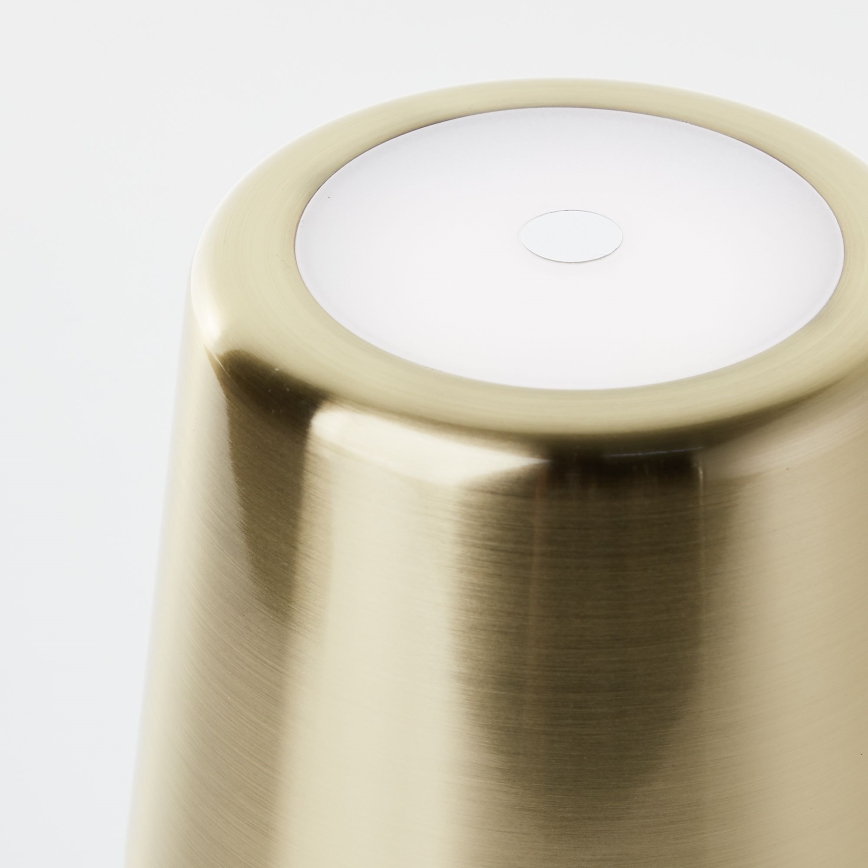 Brilliant - LED Zatemnitvena na dotik zunanja svetilka XAANA LED/4W/5V 3000/4000/6500K 2600 mAh IP44 zlata